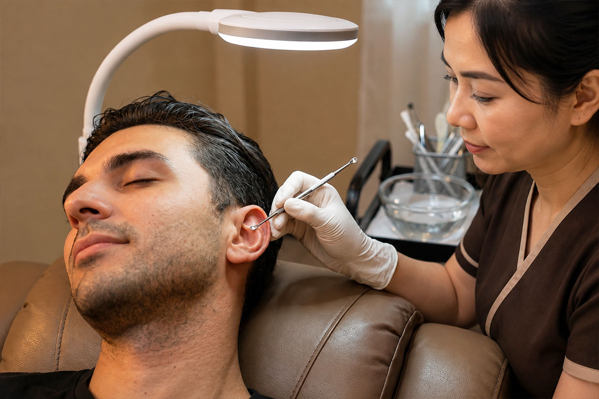 Ear cleaning service — Care 22 Bangkok