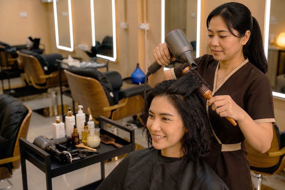 Hair washing service — Care 22 Bangkok