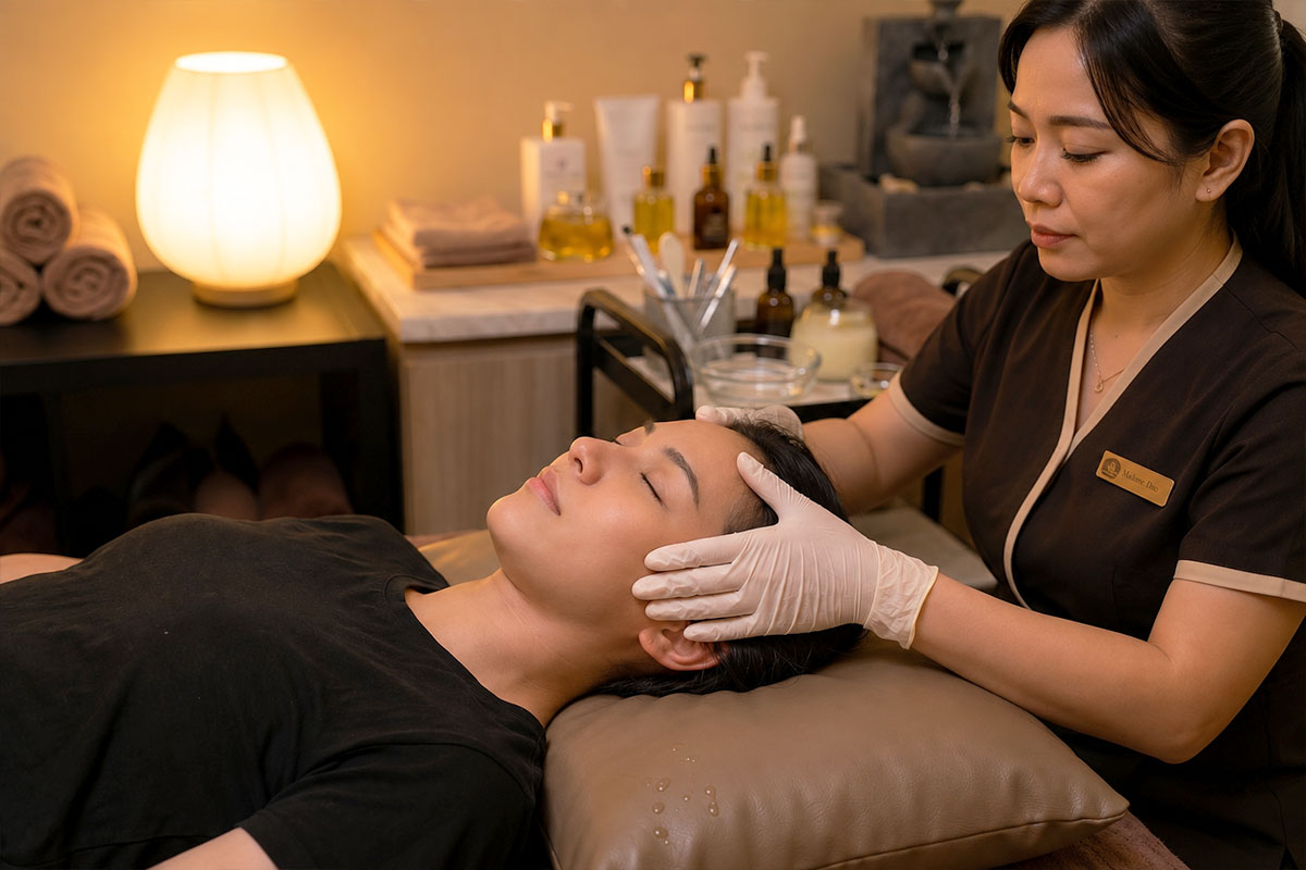 Head and shoulders massage — Care 22 Bangkok
