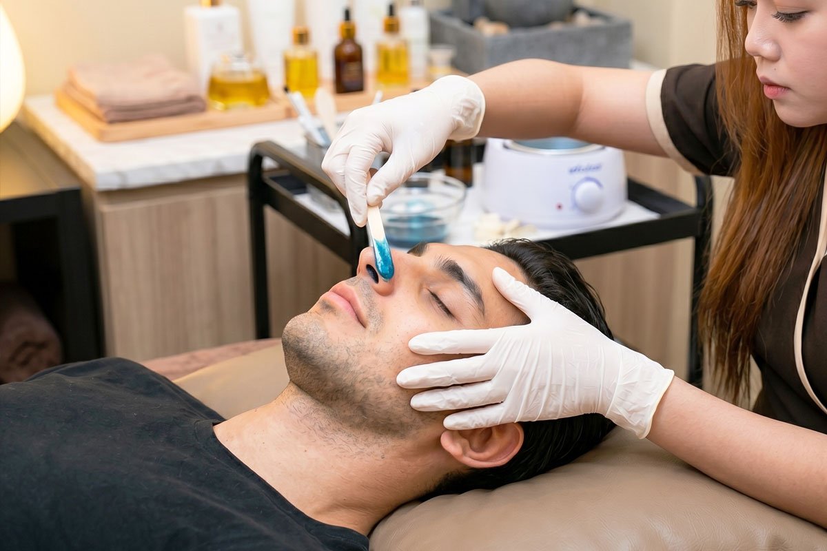 Nose waxing treatment, Care 22 Bangkok
